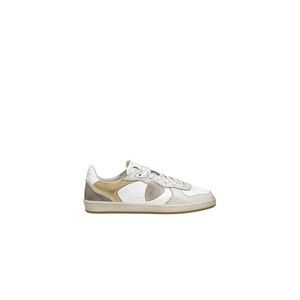 Philippe Model Veau Crackle Blanc Sable Sneakers - NWT